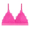 Neon Pink Lace Bralette Gwen