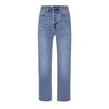 Light Blue Denim Straight Leg Jeans