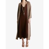 Lurex Jersey Duster Coat