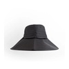 Silk Embroidered Sun Hat Black