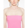 Pink Bustier Style Dress with Draped Detailing