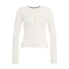 White Knit Cardigan AW24