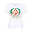 Casablanca Casa Crest T-Shirt In Organic Cotton