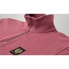 Quarter Zip Sweatshirt in Mulberry