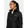 Black Lightweight Puffer Jacket 6DTB28