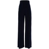 Navy Blue Wide Palazzo Trousers