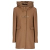 Double Front Duffle Coat with Bib and Hood