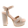 Elevate Summer Style with Leather High Heel Sandals