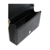 Heart Clutch Bag with Gold Logo