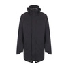 Black Arctic Disc Parka Coat