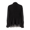 Luxurious Blouse with Transparent Details