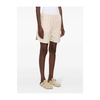 Beige Cotton Poplin Shorts