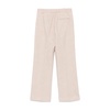 Beige Jersey Texture Trousers