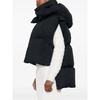 Black Quilted Padded Sleeveless Jacket