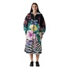 Floral Pattern Long Parka