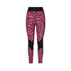 Leopard Print Fuchsia Trousers