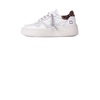 Leather Logo Sneakers Perforated Details