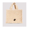 Small JP Raffia Tote Bag