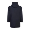 Blue Hooded Padded Coat