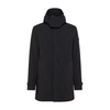 Mens Trench Coat with Detachable Hood