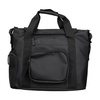 Black Technical Fabric Travel Bag