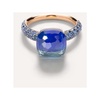 Classic Nudo Ring - Blue Topaz, Blue Sapphire, Lapis Lazuli