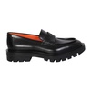 Black Penny Loafer with Round Toe