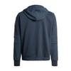 Trident Dark Avio Zip-Up Sweater