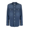 Blue Denim Button-Down Shirt