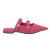 Magenta Pointed Flat Shoes