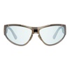 Brown Women Sunglasses with Mirrored Lenses