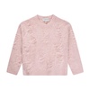 Alpaca Knit Sweater in Rose