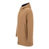 Camel Parka Water-Repellent Faux Fur Lined