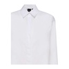 Classic White Shirt with Embroidered Logo