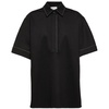 Black Jersey Polo Shirt