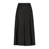 Black Wool Skirt Pants