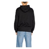 Black Hooded Sweatshirt with Zip