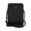 Men's Torino Flat Squared Black Shoulder Bag