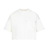 White Cotton T-shirt SS24