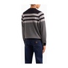 Navy Driftwood Wool Acrylic Sweater