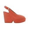 Dylan9 Sandals in Orange Leather