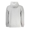 Cotton Hooded Sweater with Logo Print