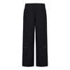 Black Zip Detail Trousers