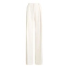 Pleated Slim Fit Full Length Pants