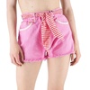 Women's Denim Patch Shorts