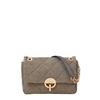 VANESSA BRUNO	 Chic Khaki Linen Mini Handbag MM