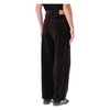 Corduroy Velvet Trousers Dark Brown