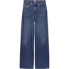 High-waisted Wide Leg Jeans Blue