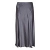 Grey Pleated Skirt