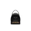 Black Backpack with Front Logo